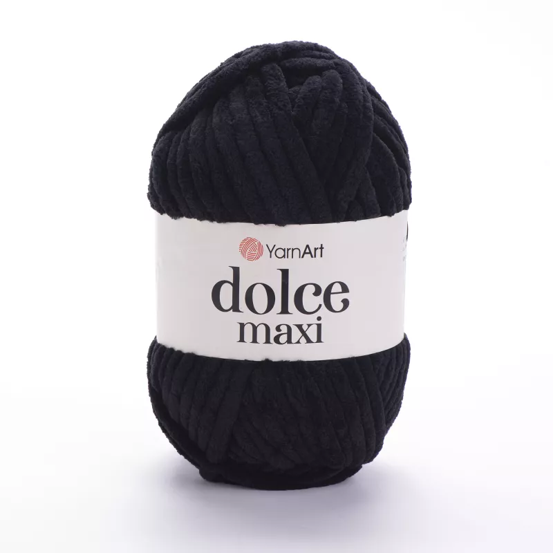 Příze Dolce Maxi - černá YarnArt
