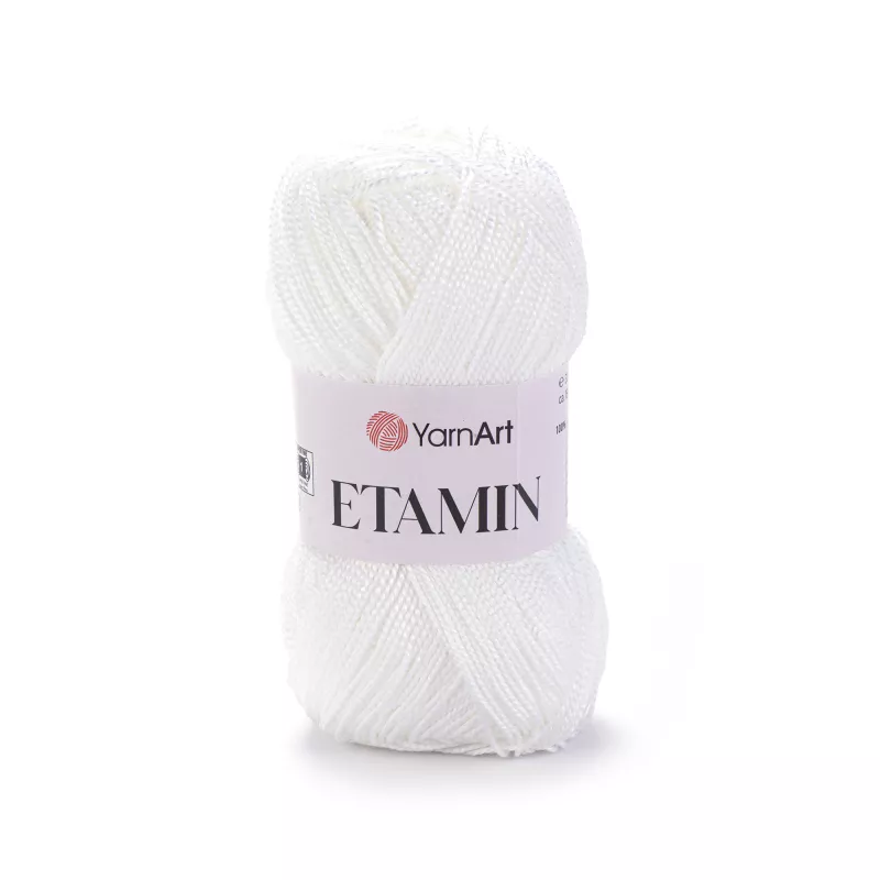 Příze Etamin - bílá YarnArt