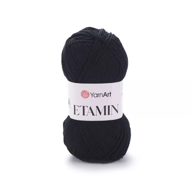 Příze Etamin - černá YarnArt