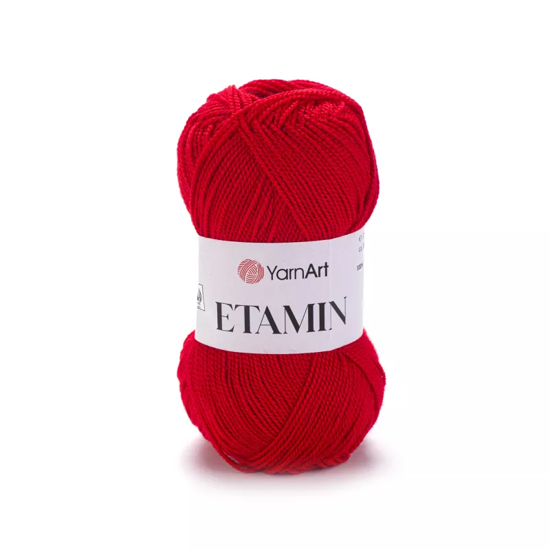 Příze Etamin - červená YarnArt