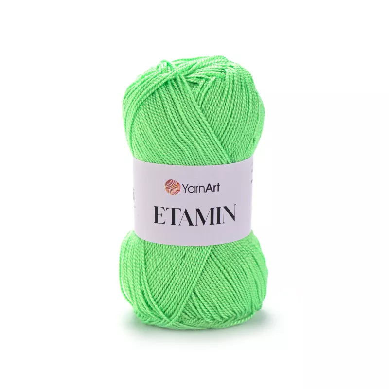 Příze Etamin - neonově zelená YarnArt