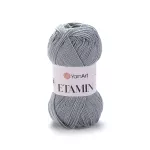 Příze Etamin - světle šedá