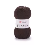 Příze Etamin - tmavě hnědá