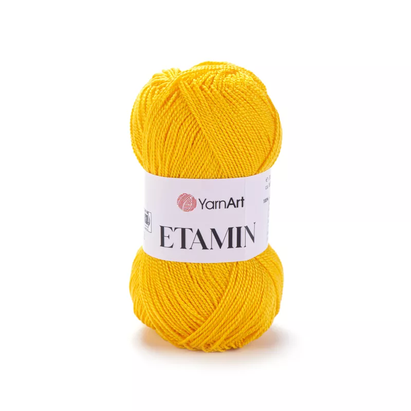Příze Etamin - tmavě žlutá YarnArt