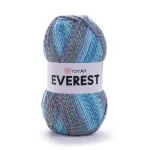 Příze Everest - barevná modrá