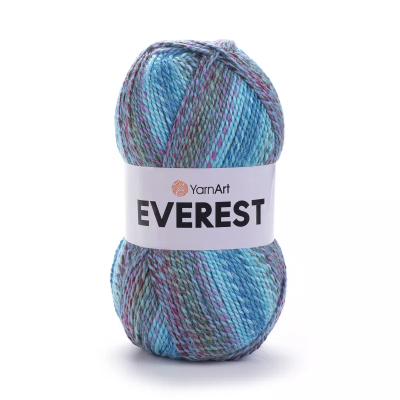 Příze Everest - barevná modrá YarnArt