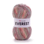 Příze Everest - barevná růžová