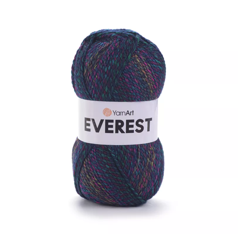 Příze Everest - barevná tmavě modrá YarnArt