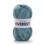 Příze Everest - barevná zelená