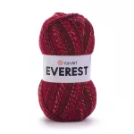 Příze Everest - červený melír