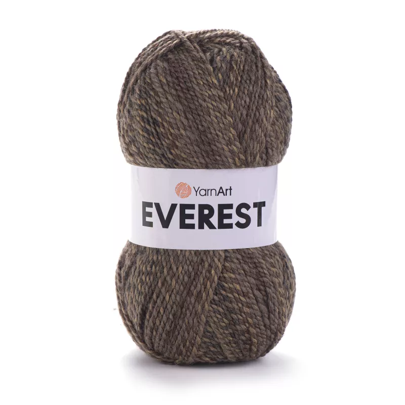 Příze Everest - hnědý melír YarnArt