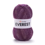 Příze Everest - růžovofialový melír