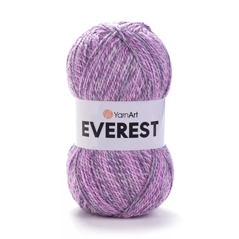 Příze Everest - růžový melír YarnArt