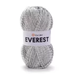 Příze Everest - šedý melír