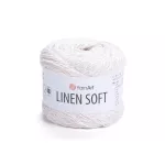 Příze Linen Soft - bílá