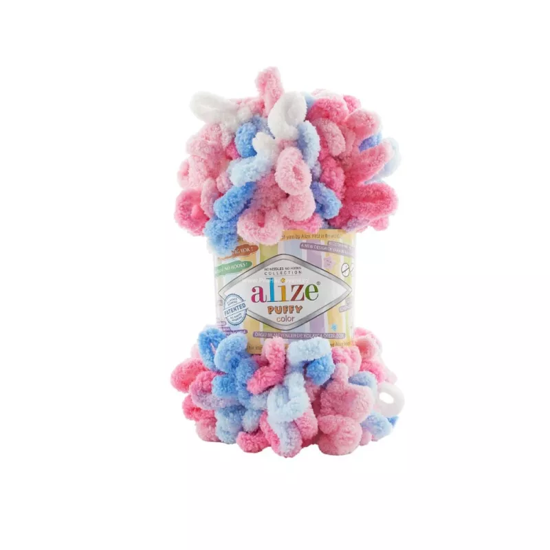 Příze Puffy Color - 6525 Alize