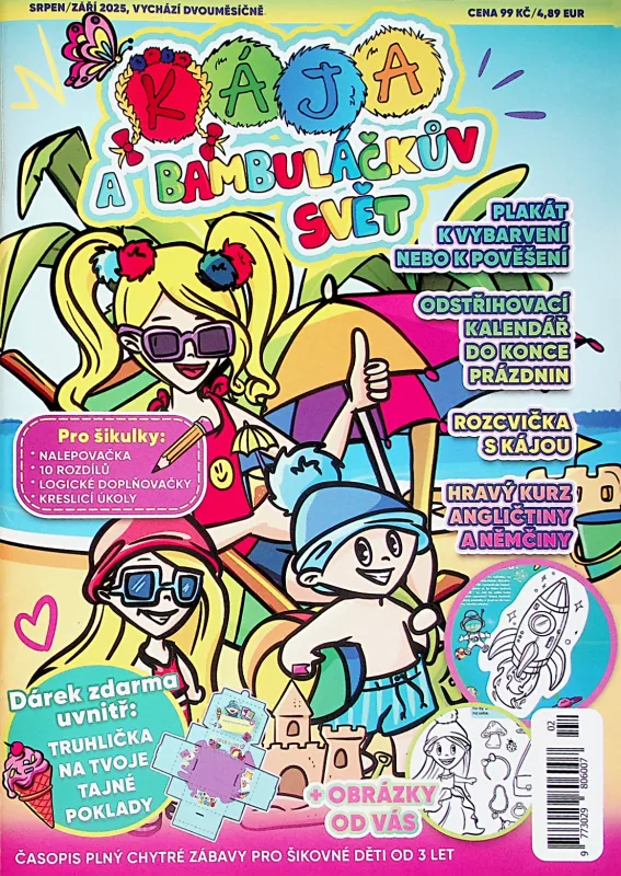Časopis KÁJA A BAMBULÁČKŮV SVĚT Kawaii Production s.r.o.