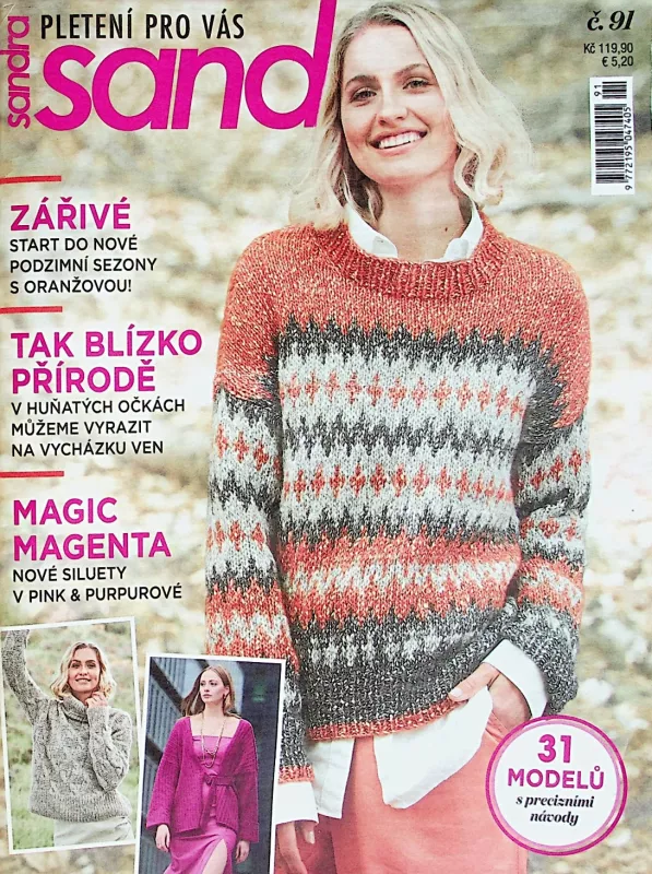 Časopis SANDRA - pletení