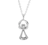 Náhrdelník anděl Swarovski