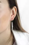 Náušnice čára Swarovski JSB BIJOUX