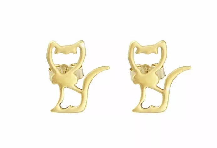 Náušnice kočička JSB BIJOUX