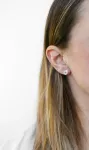 Náušnice kolečko Swarovski JSB BIJOUX