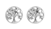 Náušnice strom života Swarovski