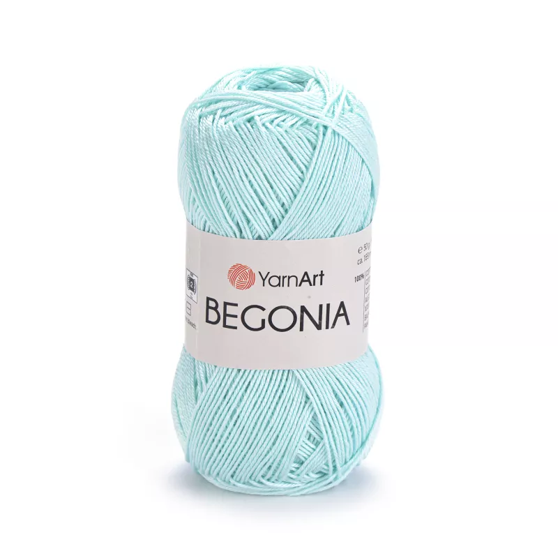 Příze Begonia - mentolová YarnArt