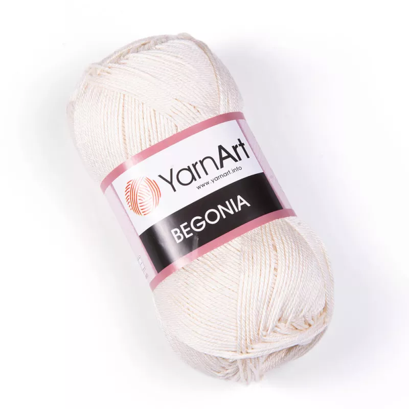 Příze Begonia - přírodní 2 YarnArt
