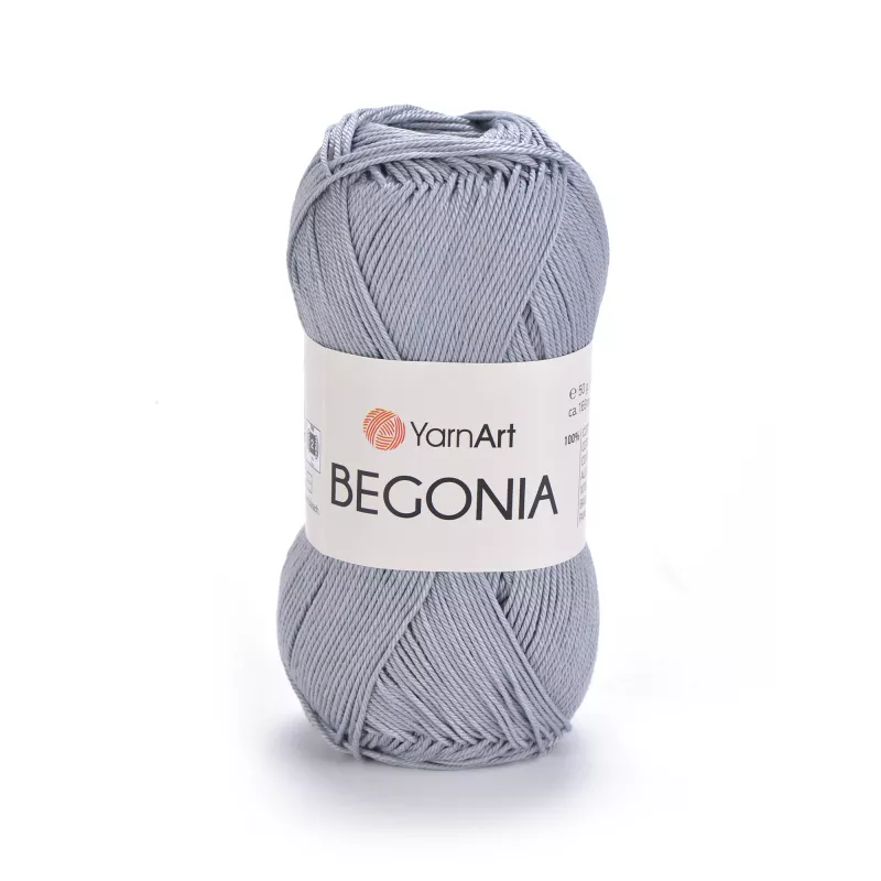 Příze Begonia - šedá YarnArt