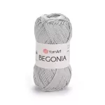 Příze Begonia - světle šedá
