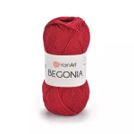 Příze Begonia - tmavě červená