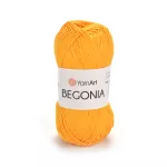 Příze Begonia - tmavě žlutá