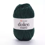 Příze Dolce Maxi - tmavě zelená