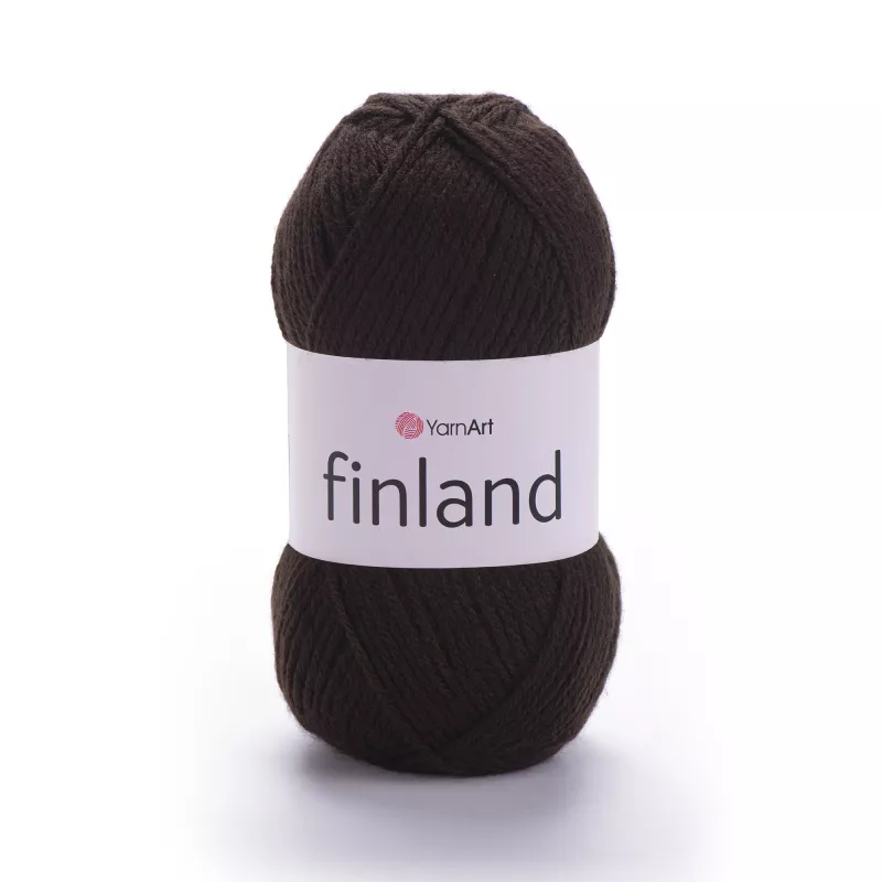 Příze Finland - tmavě hnědá YarnArt