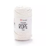 Příze Macrame Rope 3mm - smetanová