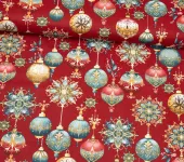 Bavlněná látka - baňky