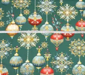 Bavlněná látka - baňky ???