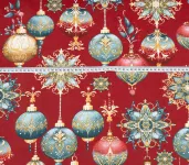 Bavlněná látka - baňky ???