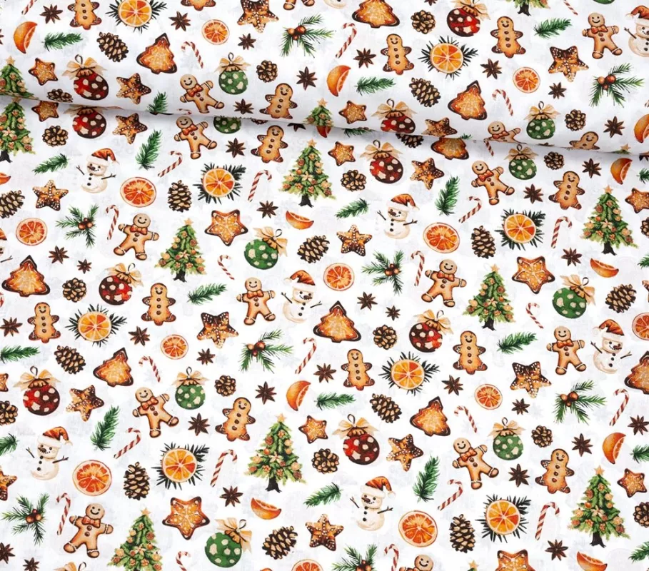 Bavlněná látka - vánoce ???