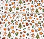 Bavlněná látka - vánoce ???