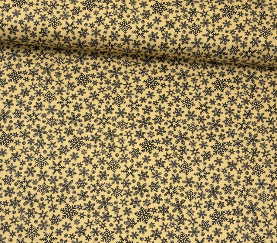 Bavlněná látka - vločky ???