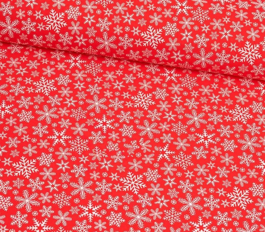 Bavlněná látka - vločky ???