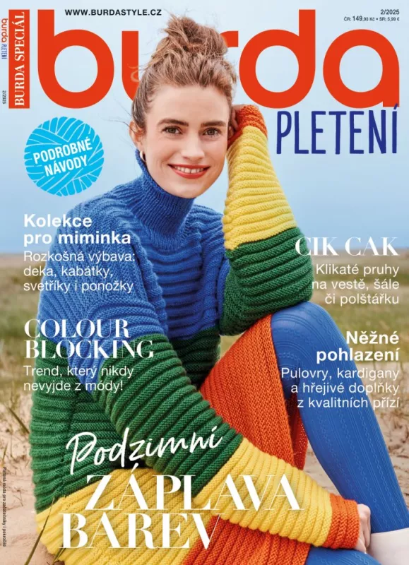 Časopis BURDA - pletení