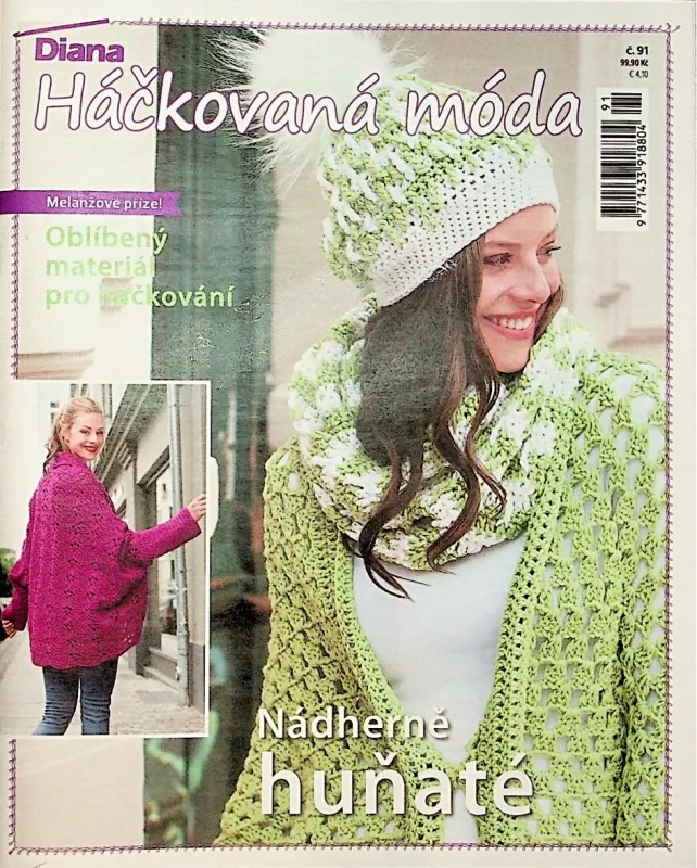 Časopis DIANA - háčkování