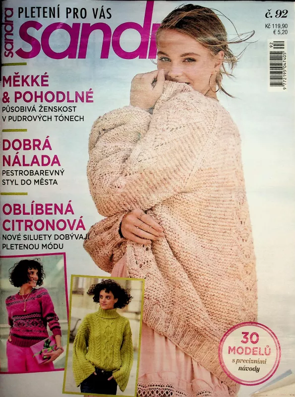 Časopis SANDRA - pletení