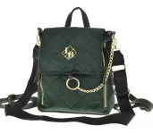 Eco kožený batoh - zelený