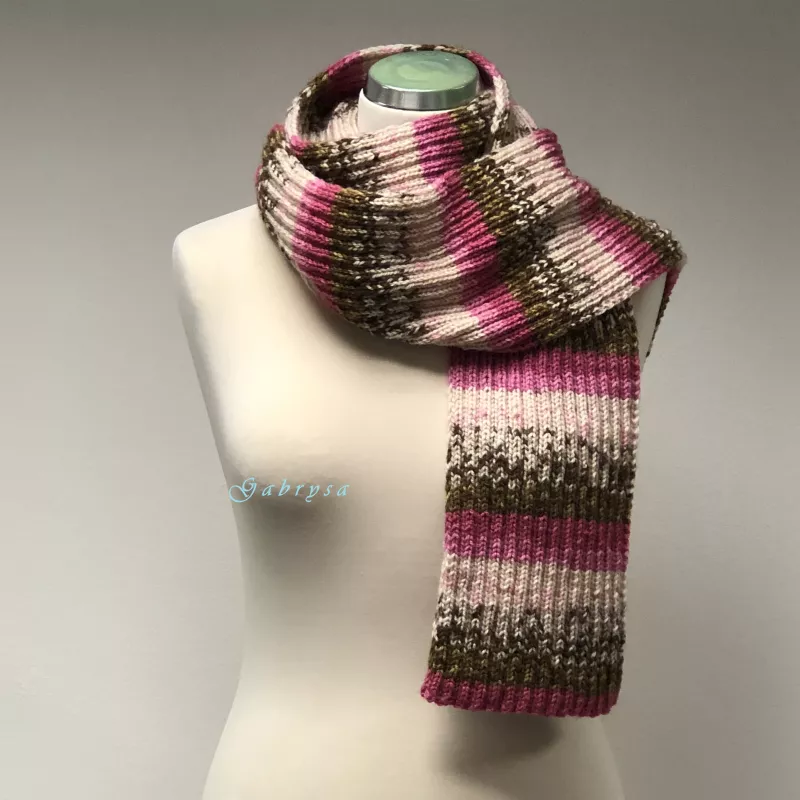 Pletená šála Gabrysa