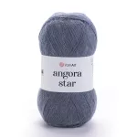 Příze Angora Star - modrošedá