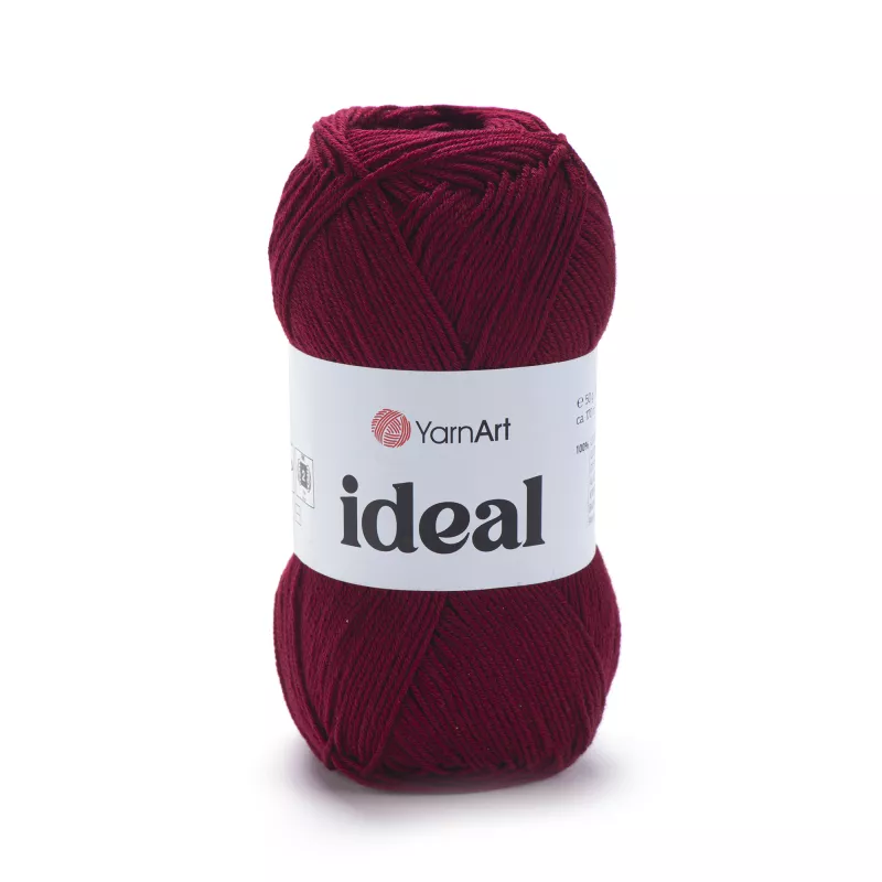 Příze Ideal - vínová YarnArt
